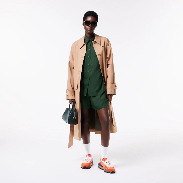 Женская рубашка Lacoste с нагрудным карманом