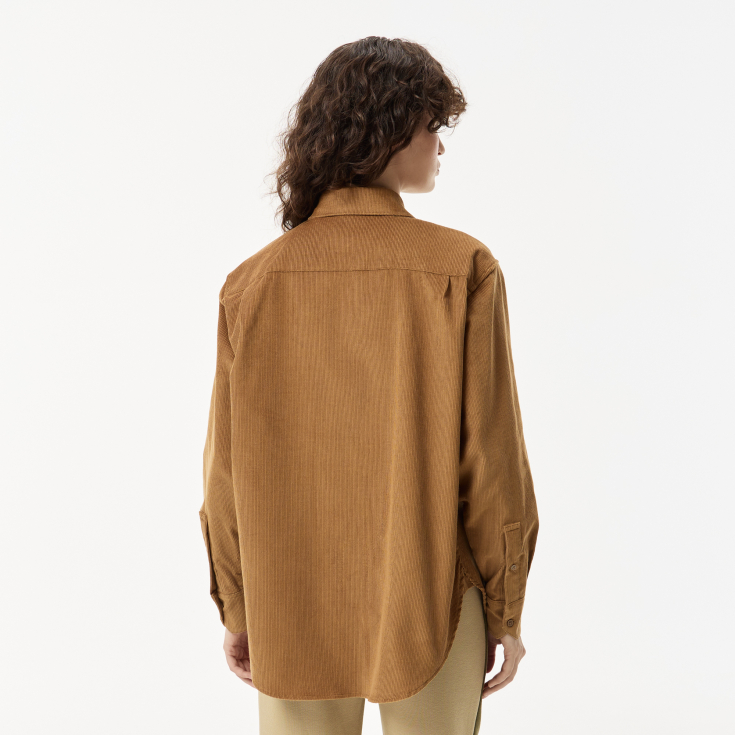 Женская рубашка Lacoste  OVERSIZE FIT