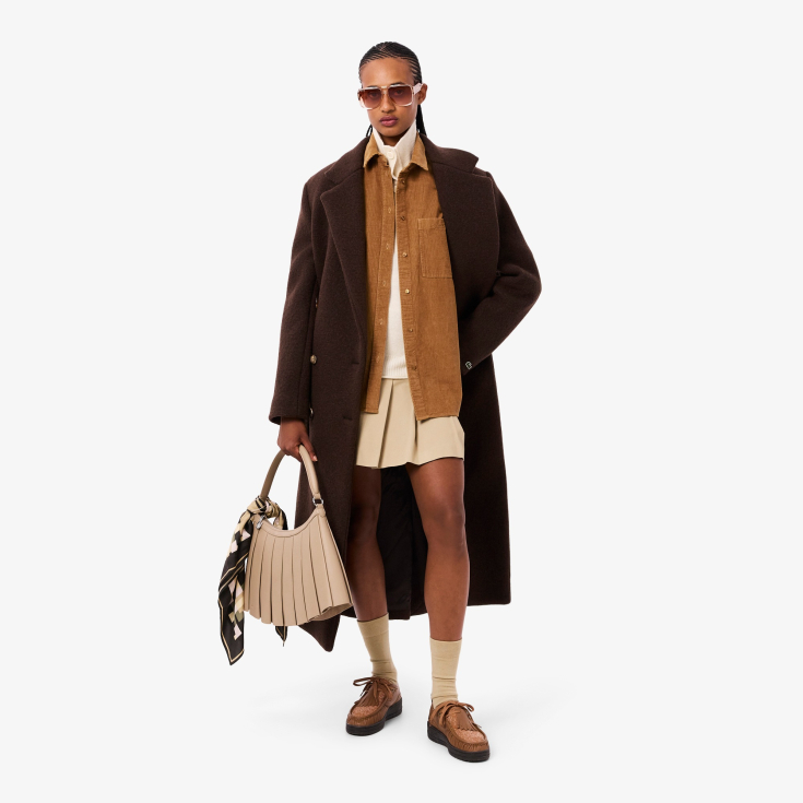 Женская рубашка Lacoste  OVERSIZE FIT