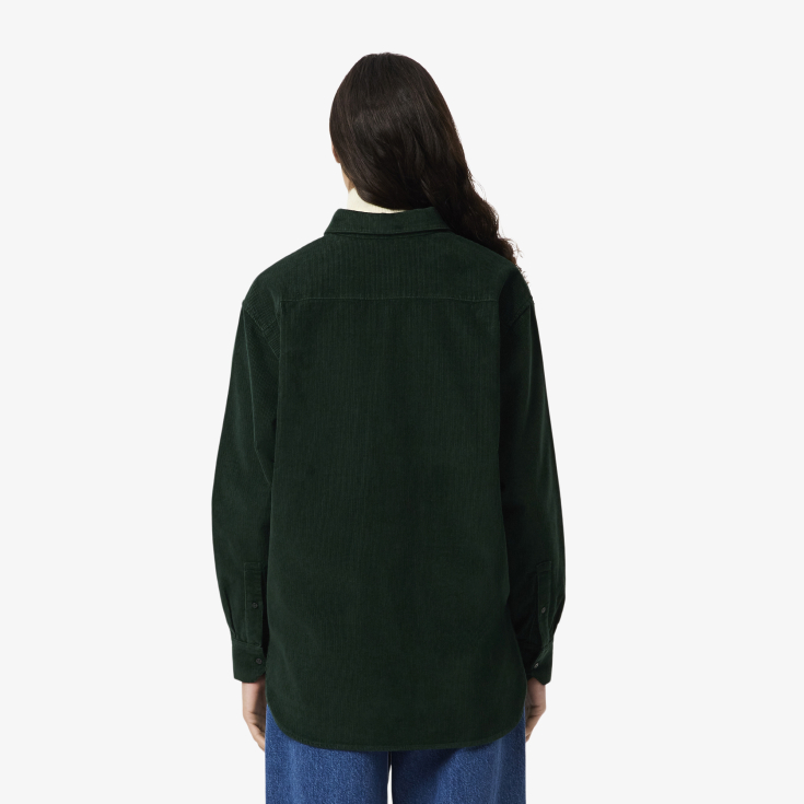 Женская рубашка Lacoste  OVERSIZE FIT