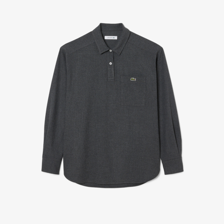 Женская рубашка Lacoste  OVERSIZE FIT