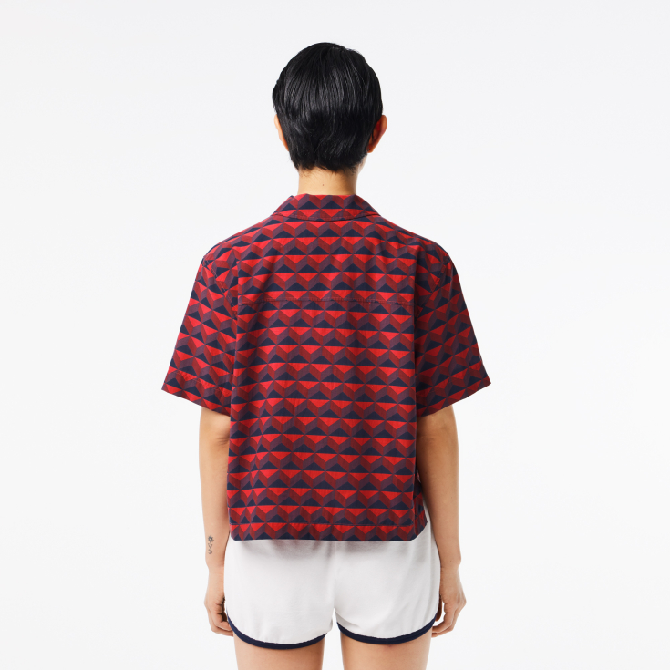 Женская рубашка Lacoste OVERSIZED