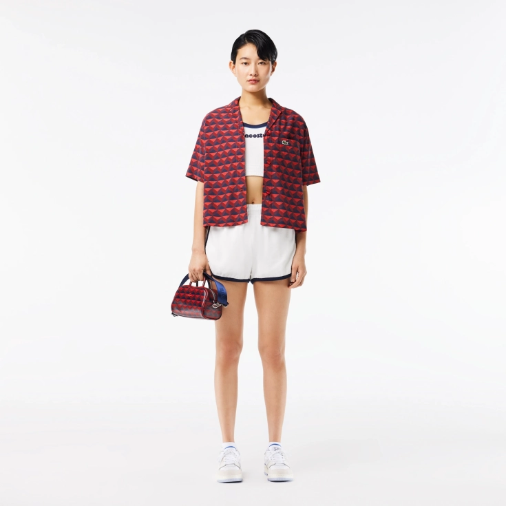 Женская рубашка Lacoste OVERSIZED