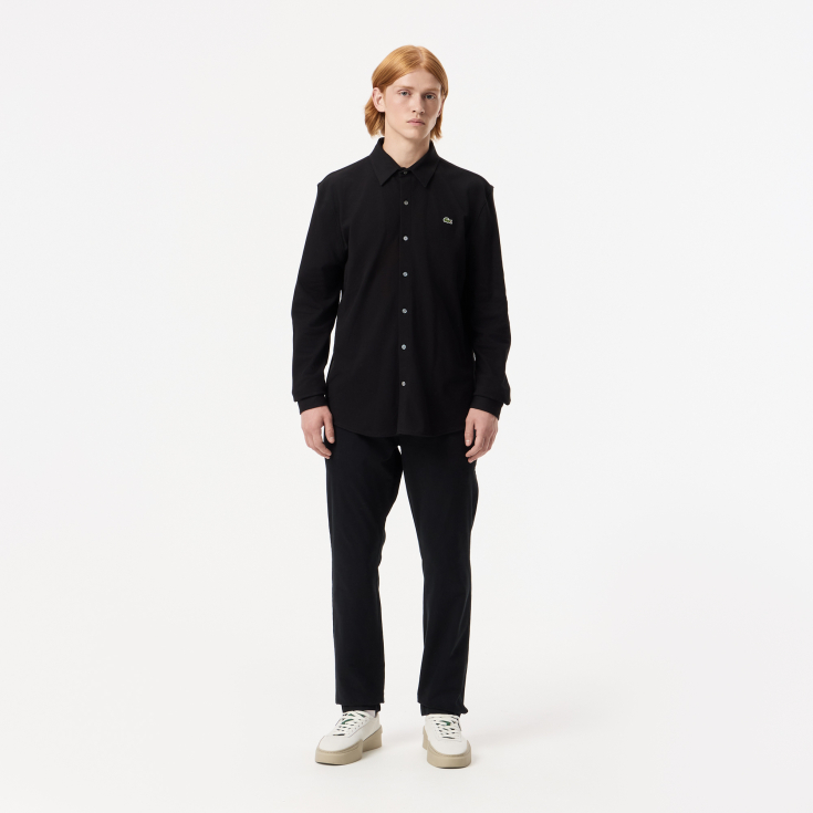 Мужская хлоповая рубашка Lacoste