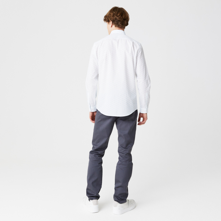 Мужская рубашка Lacoste Slim Fit