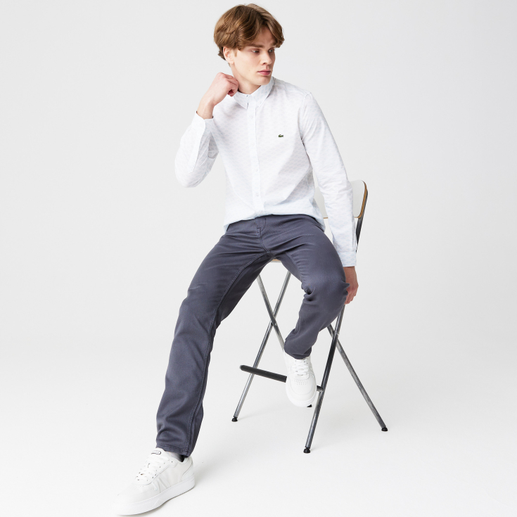 Мужская рубашка Lacoste Slim Fit