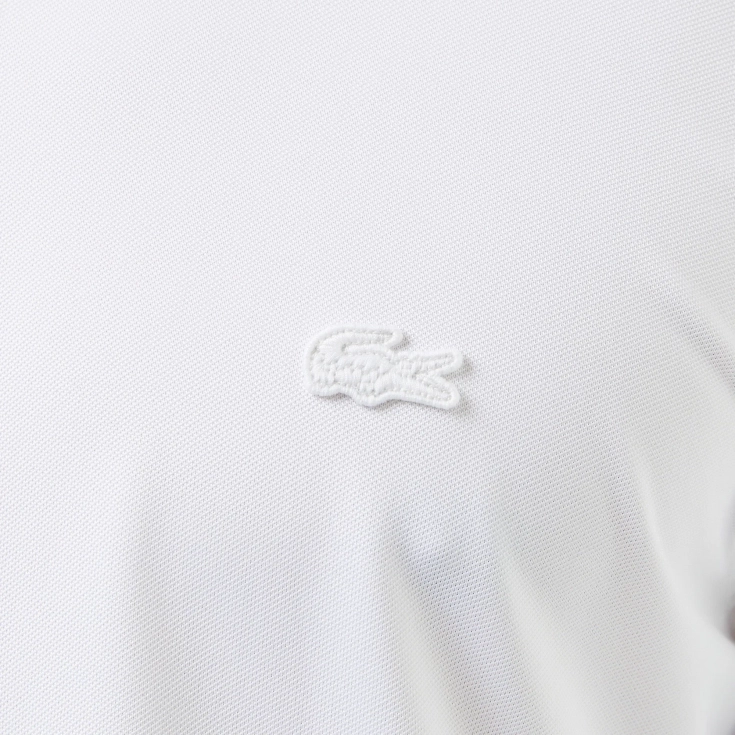 Рубашка унисекс Lacoste Unisex в полоску с вышивкой под крокодила