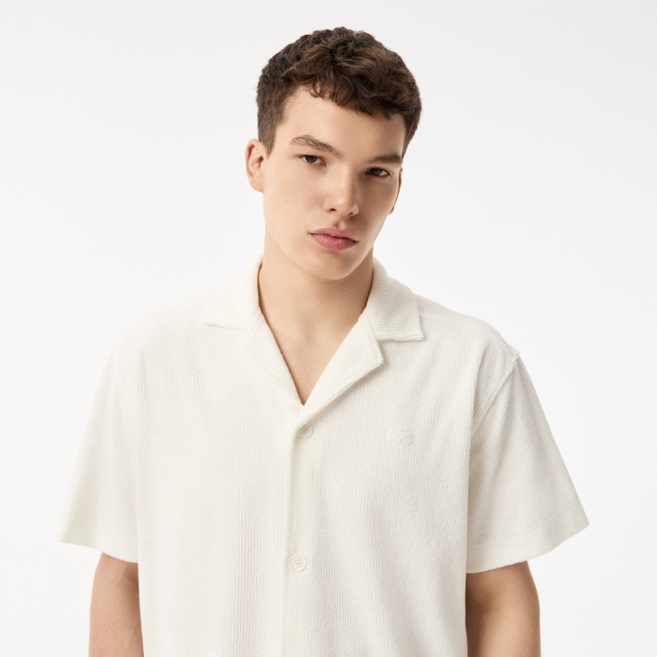 Мужская рубашка Lacoste из хлопка