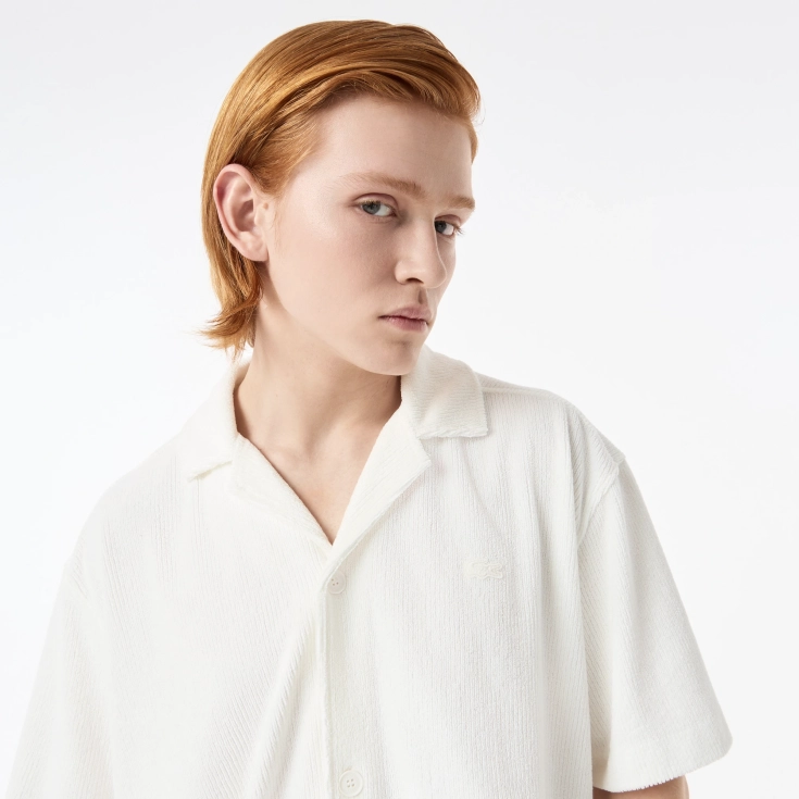 Мужская рубашка Lacoste из хлопка