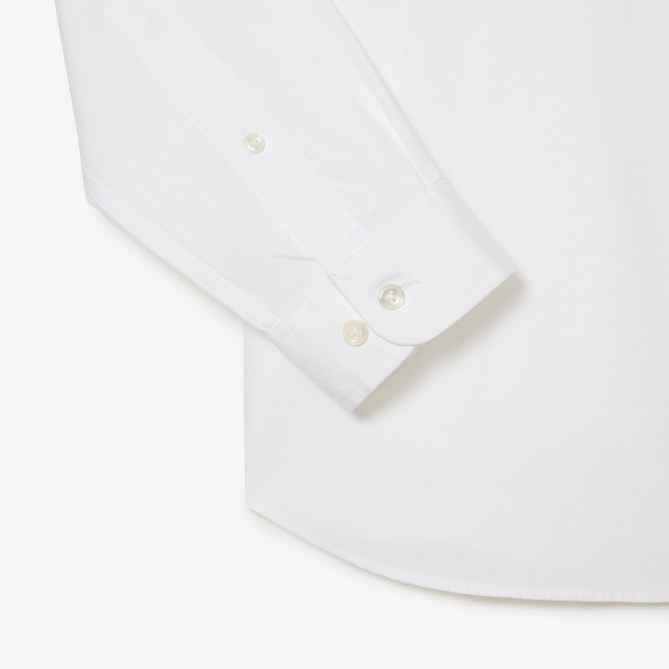 Мужская хлопковая рубашка Lacoste Slim Fit