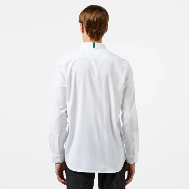 Мужская хлопковая рубашка Lacoste