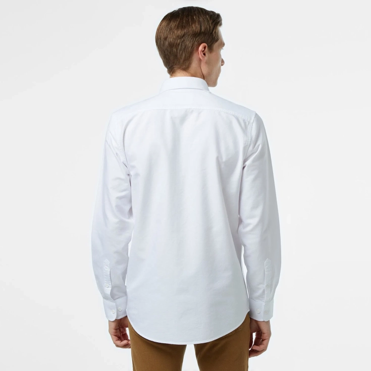 Мужская хлопковая рубашка Lacoste Slim Fit