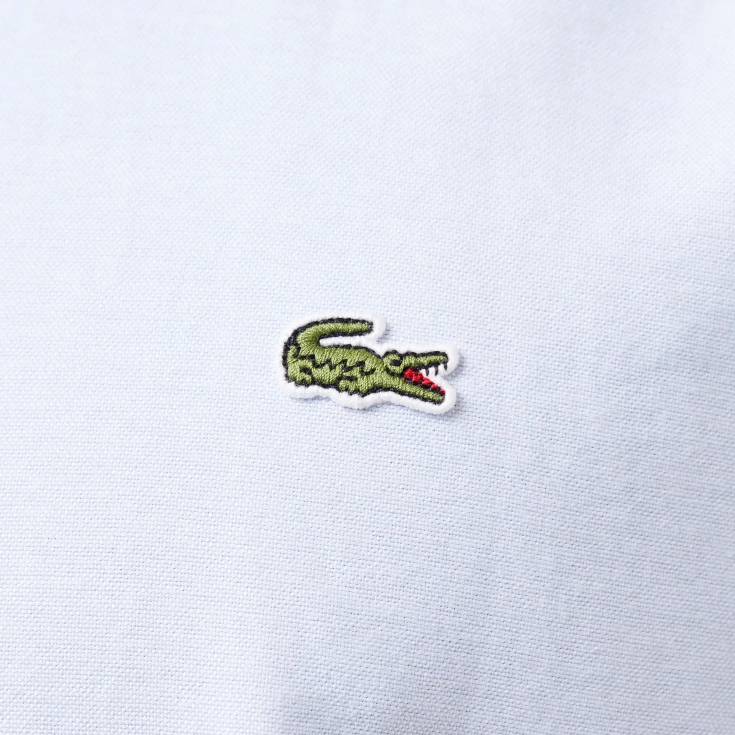 Мужская хлопковая рубашка Lacoste Slim Fit