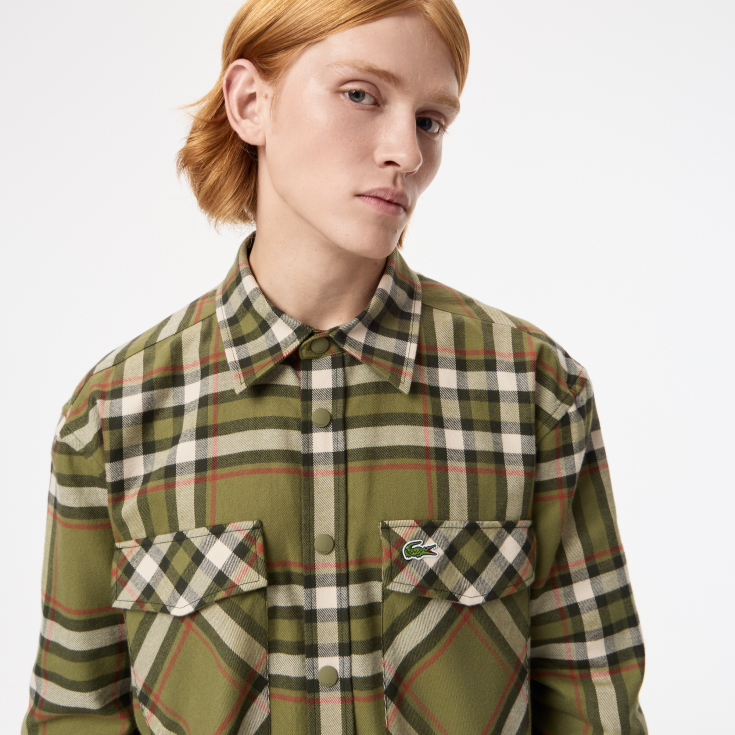 Мужская рубашка Lacoste  RELAXED FIT