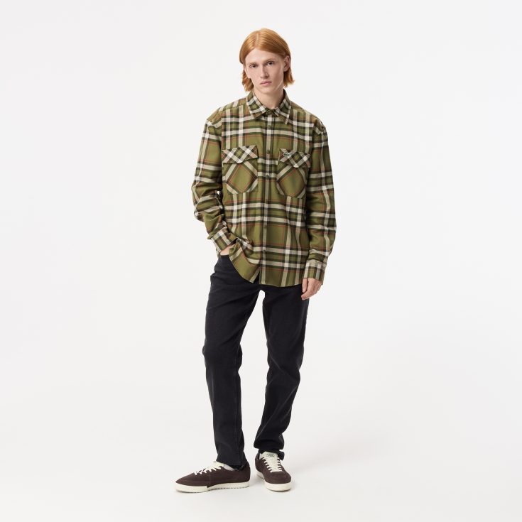 Мужская рубашка Lacoste  RELAXED FIT