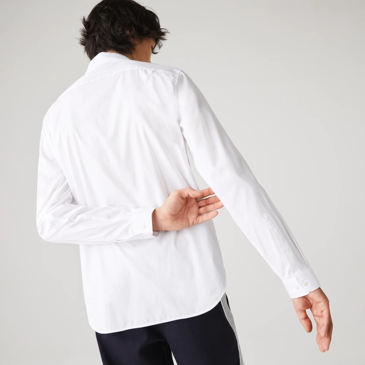 Мужская хлопковая рубашка Lacoste