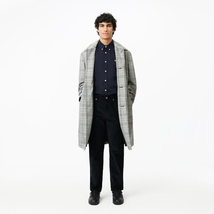 Мужская хлопковая рубашка Lacoste