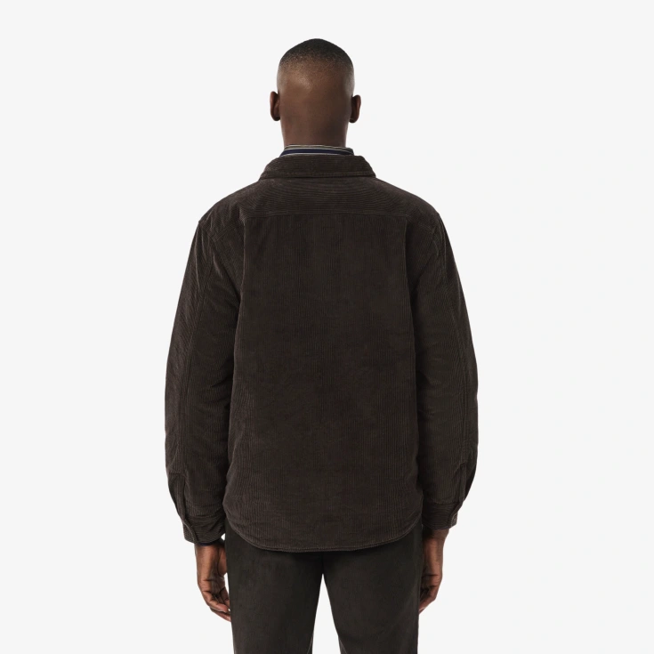 Мужская вельветовая верхняя рубашка Lacoste