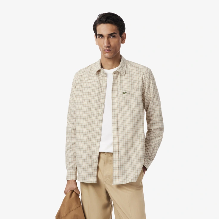 Мужская рубашка Lacoste  Regular Fit