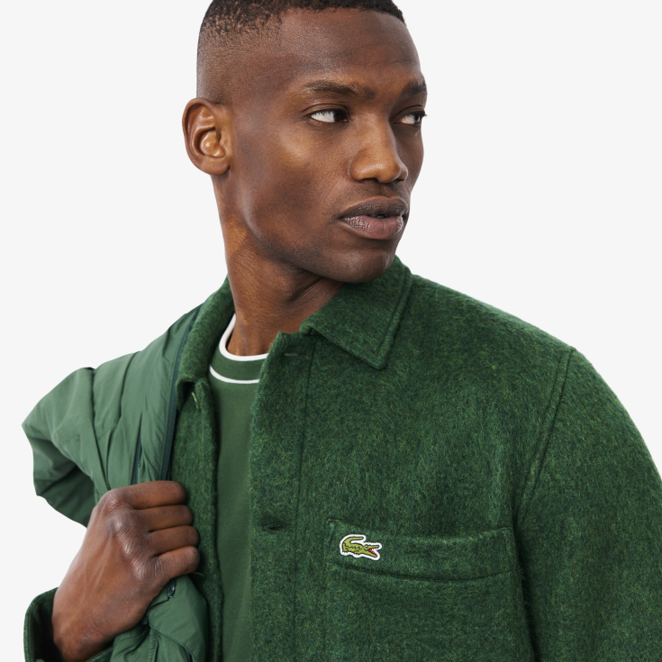 Мужская рубашка Lacoste  Overshirt fit