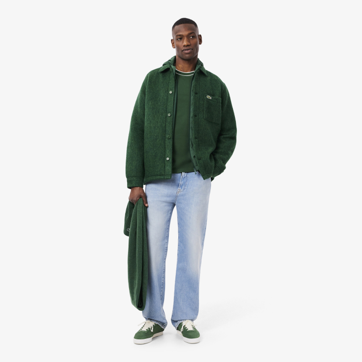 Мужская рубашка Lacoste  Overshirt fit