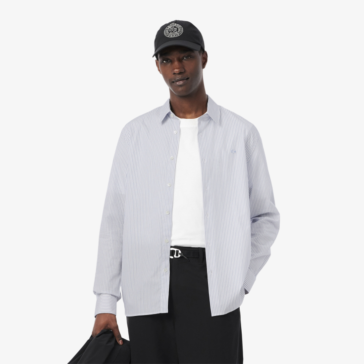 Мужская рубашка Lacoste из хлопка