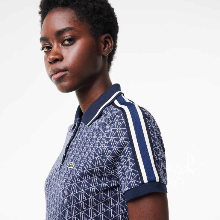 Женское поло Lacoste Slim Fit из хлопка