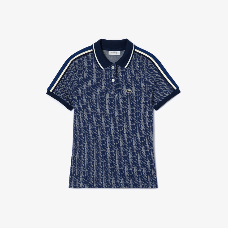 Женское поло Lacoste Slim Fit из хлопка