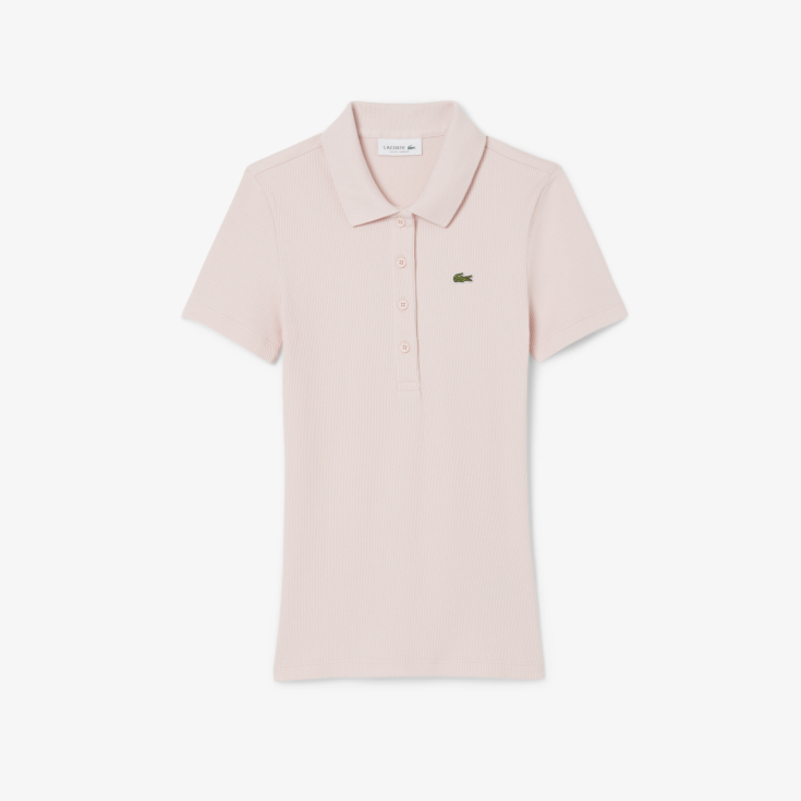 Женское поло Lacoste Slim Fit из органического хлопка