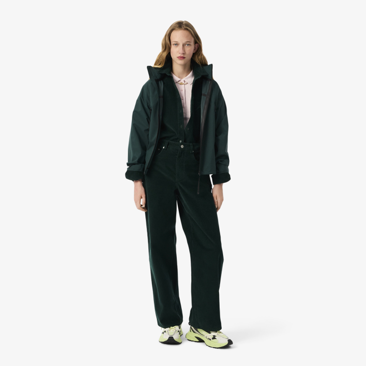 Женское поло Lacoste Slim Fit из органического хлопка