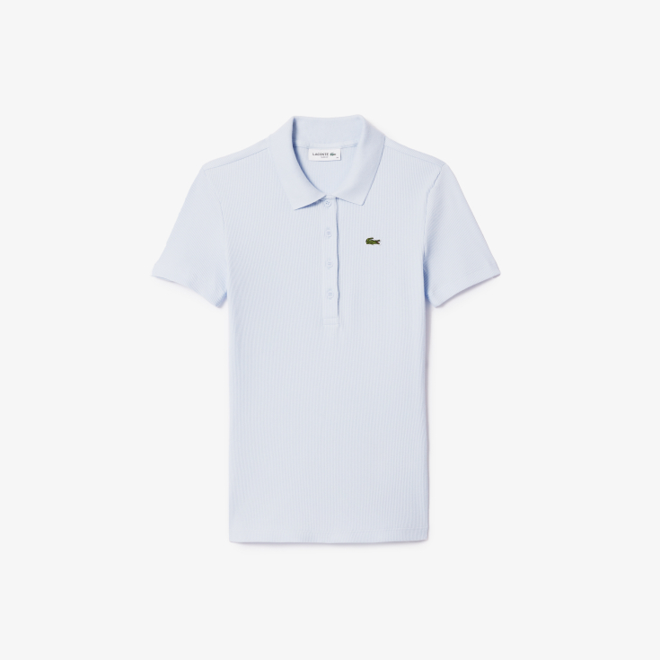 Женское поло Lacoste Slim Fit из органического хлопка