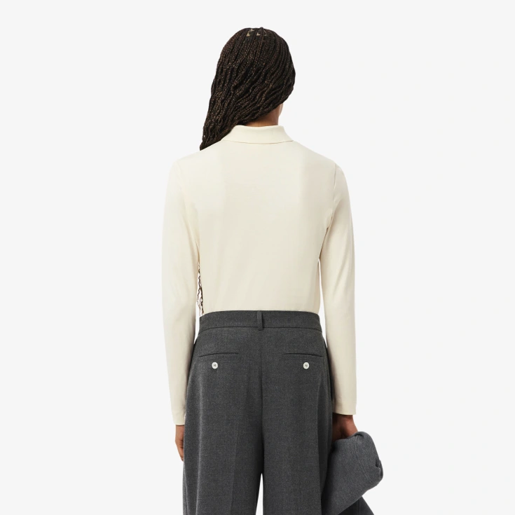 Женское поло Lacoste