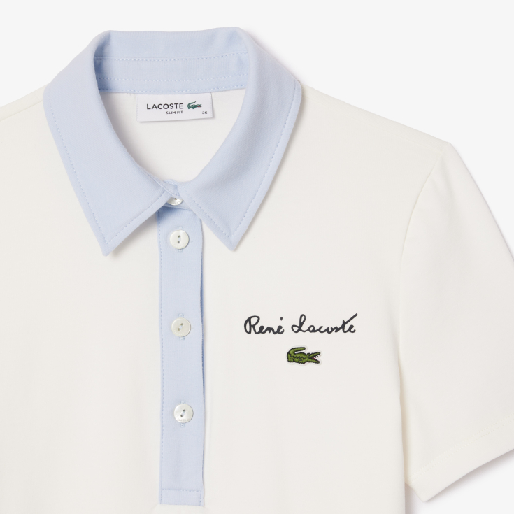 Хлопковое поло Lacoste Slim Fit