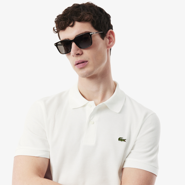 Мужское поло Lacoste из хлопка