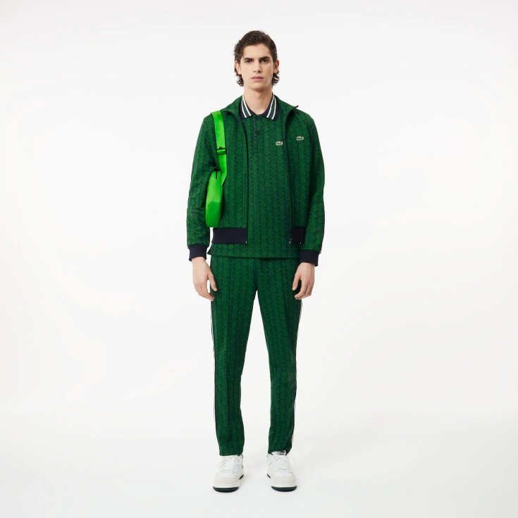Мужское поло Lacoste Classic Fit с монограммой