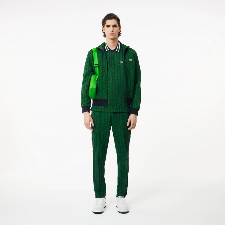 Мужское поло Lacoste Classic Fit с монограммой