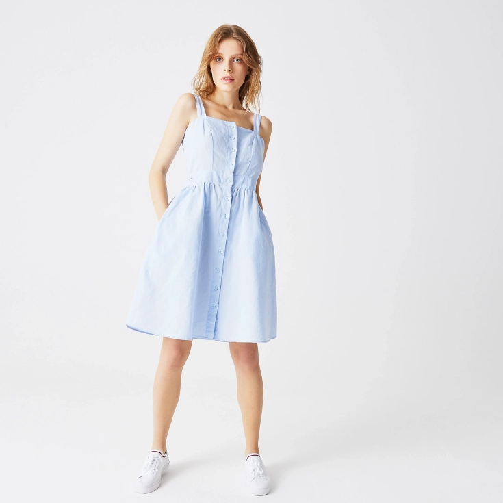 Женское платье Lacoste на бретельках
