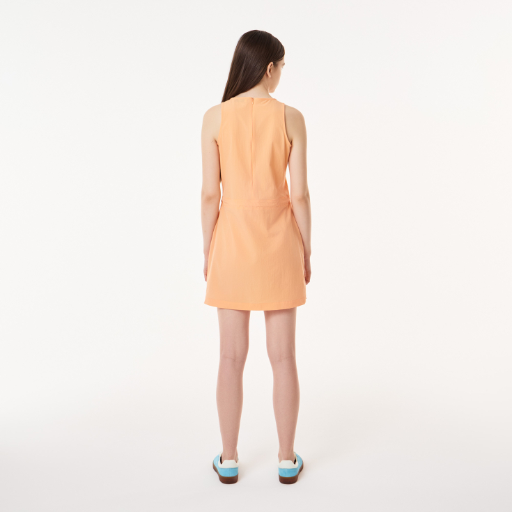 Женское платье Lacoste с поясом без рукавов