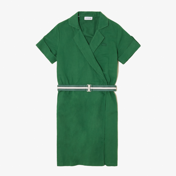 Лёгкое платье Lacoste с поясом