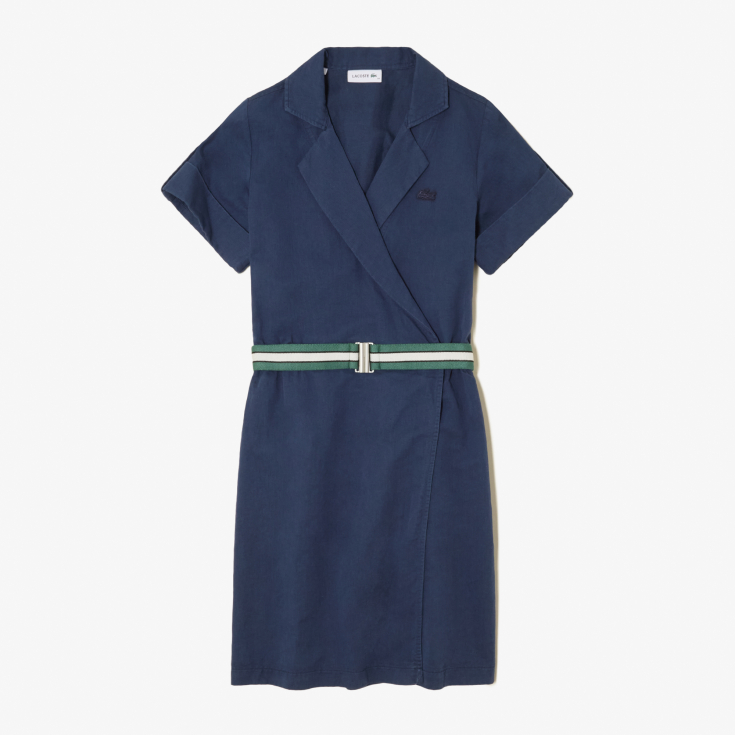 Лёгкое платье Lacoste с поясом
