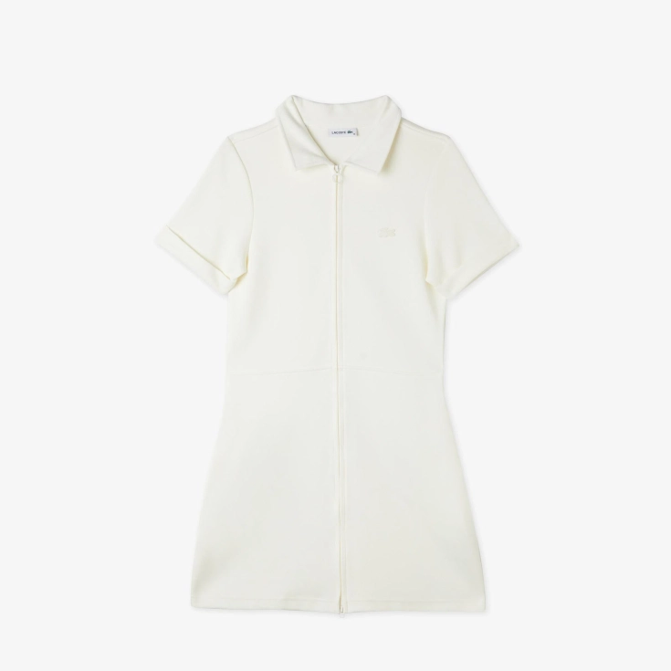 Платье Lacoste на молнии с воротником поло