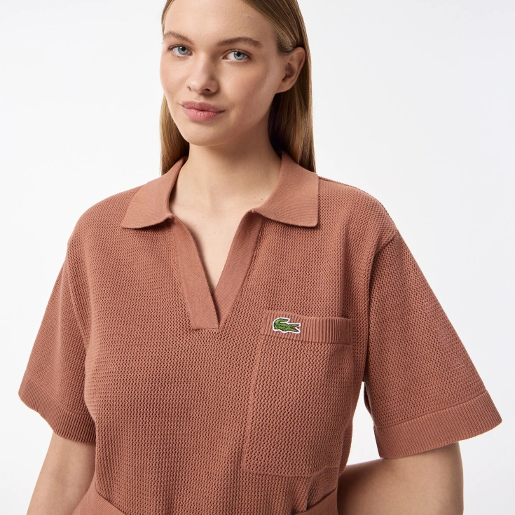 Женское платье Lacoste из хлопка
