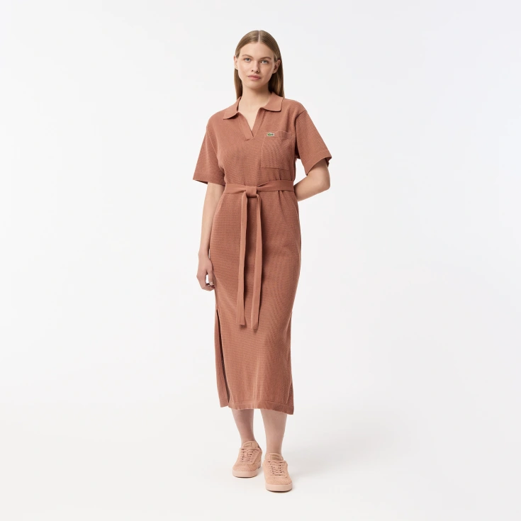 Женское платье Lacoste из хлопка