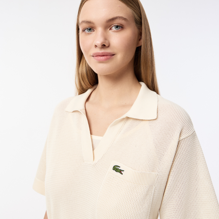 Женское платье Lacoste из хлопка