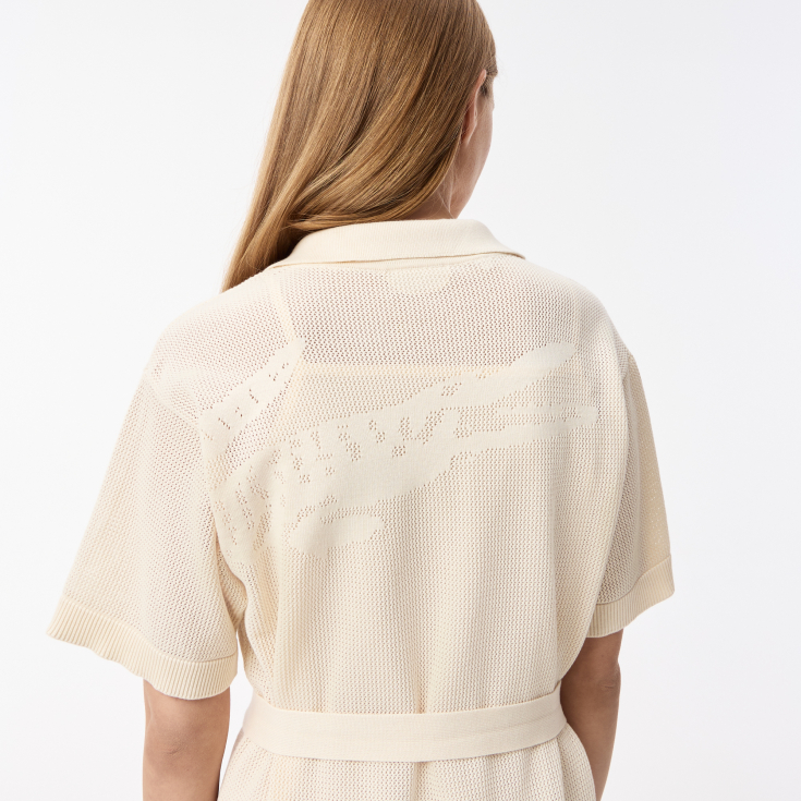 Женское платье Lacoste из хлопка