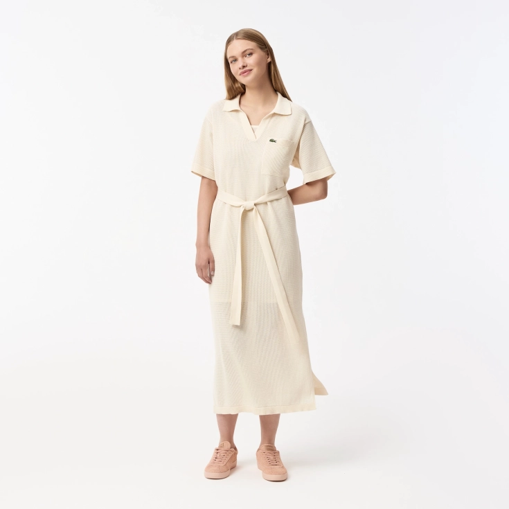 Женское платье Lacoste из хлопка