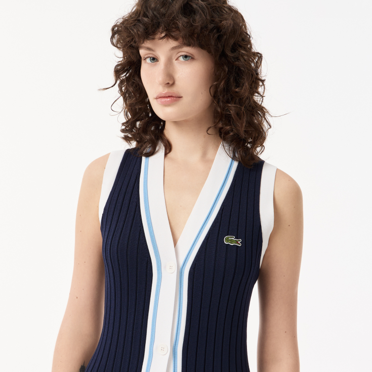 Женское платье Lacoste из вискозы