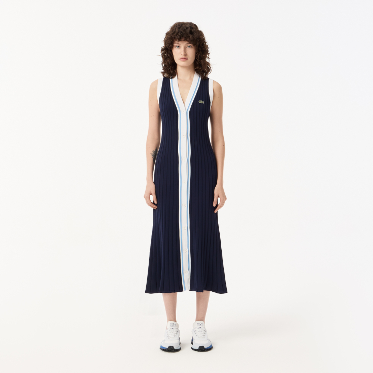 Женское платье Lacoste из вискозы