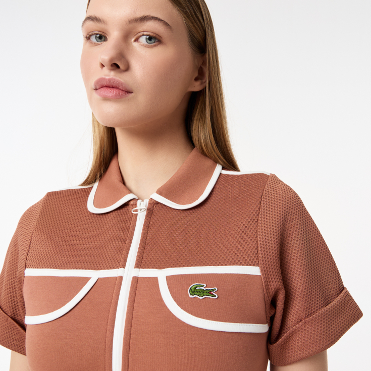Женское платье Lacoste из эластичного хлопка