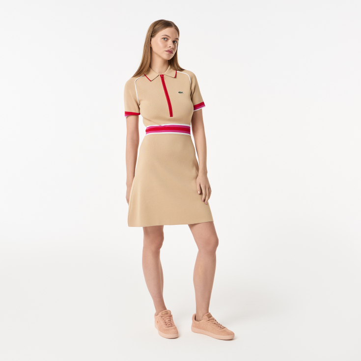 Женское платье Lacoste из вискозы